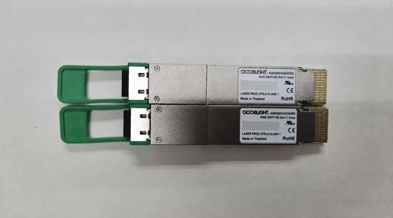 Accelight AQD400CC4CHC002 400G QSFP-DD FR4 Optical Transceiver (Used) - 第 1 张图片