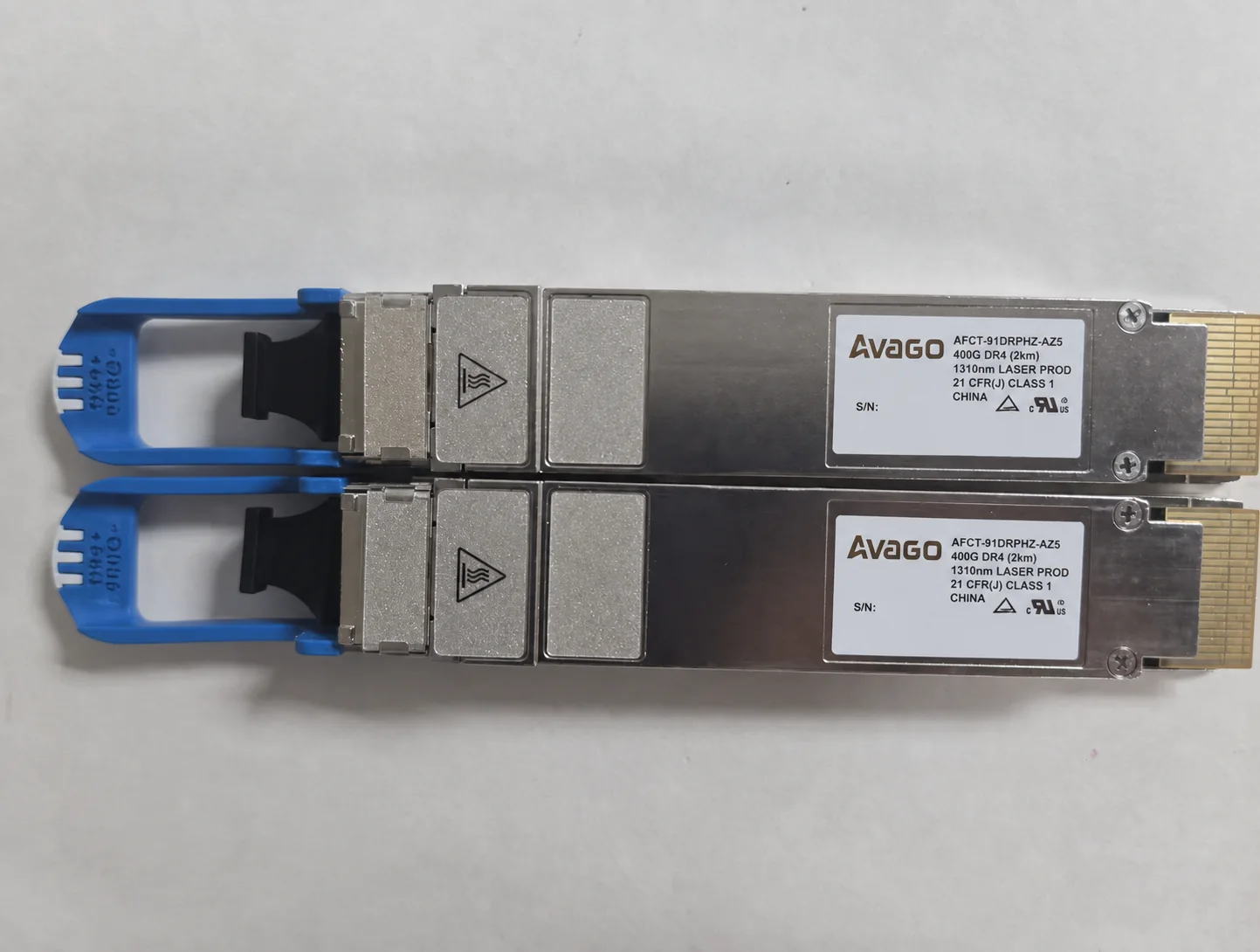 Avago AFCT-91DRPHZ-AZ5 400G QSFP-DD DR4 Optical Transceiver (Used) - 第 1 张图片