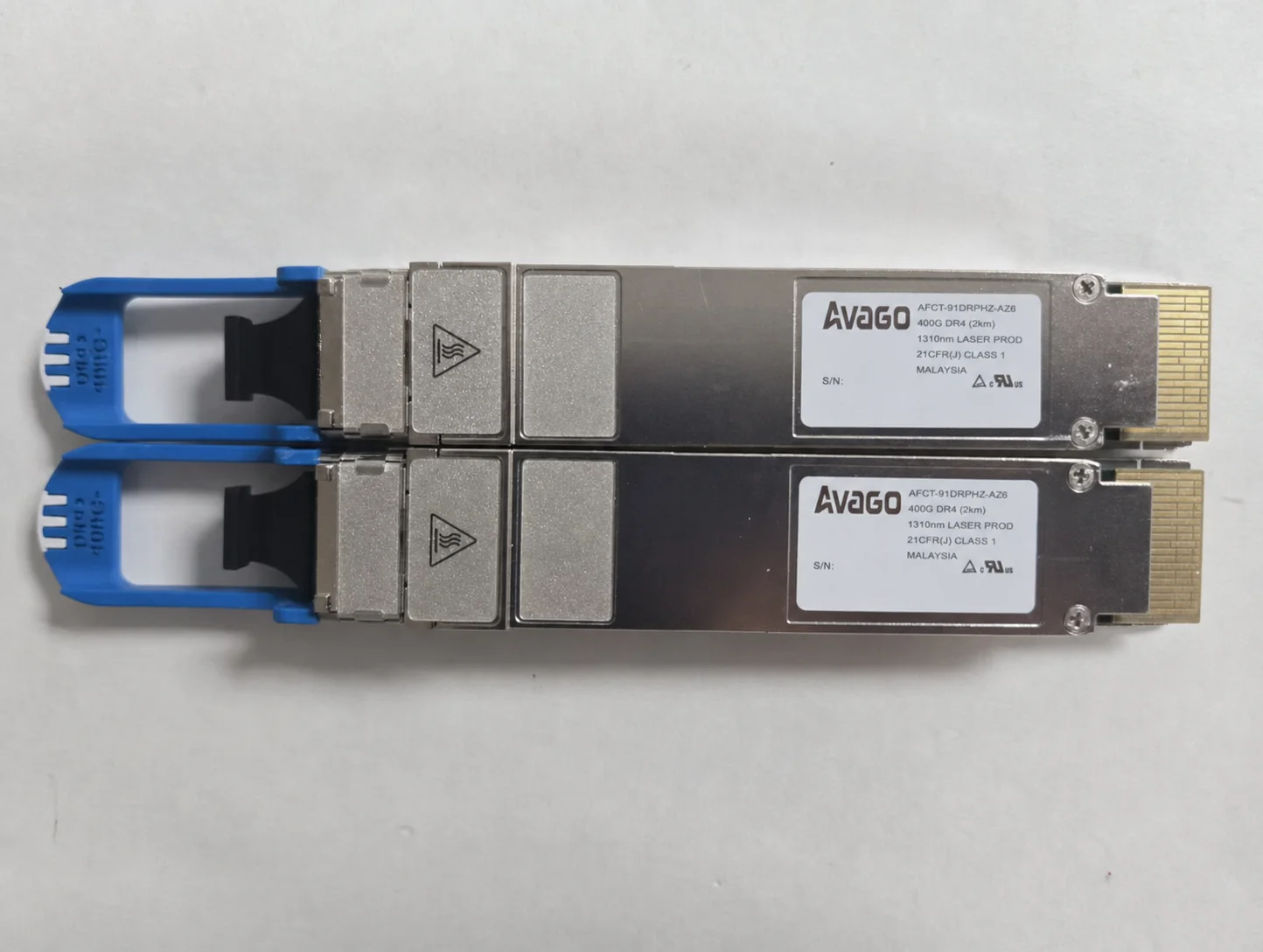 Avago AFCT-91DRPHZ-AZ6 400G QSFP-DD DR4 Optical Transceiver (Used) - 第 1 张图片