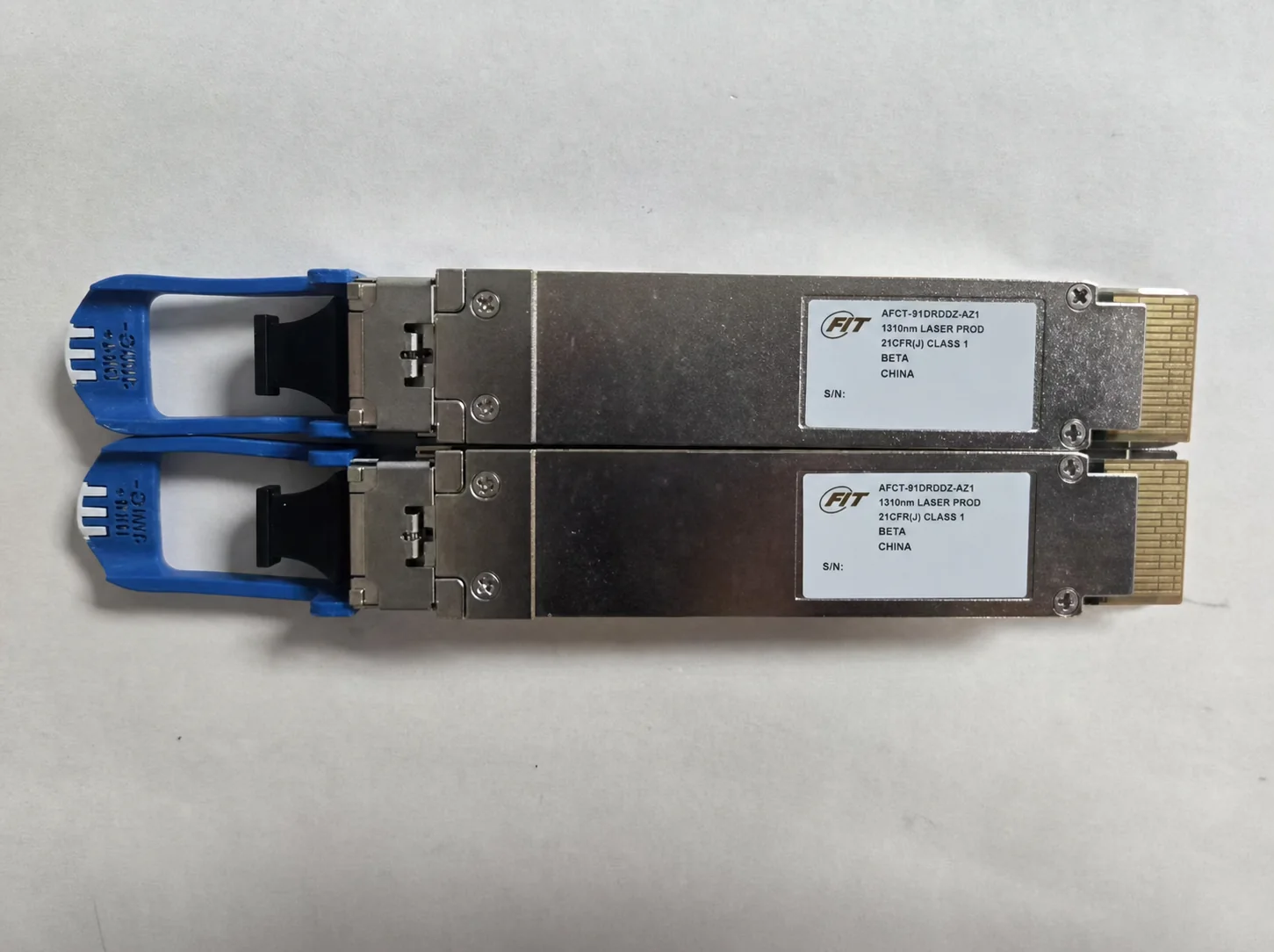 FIT AFCT-91DRDDZ-AZ1 400G QSFP-DD DR4+ Optical Transceiver (Used) - 第 1 张图片