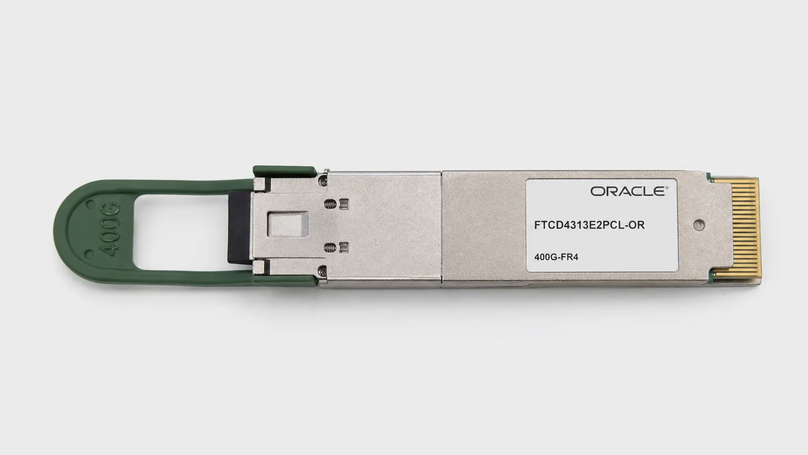 Oracle FTCD4313E2PCL-OR 400G QSFP-DD FR4 Optical Transceiver (Used) - 第 1 张图片