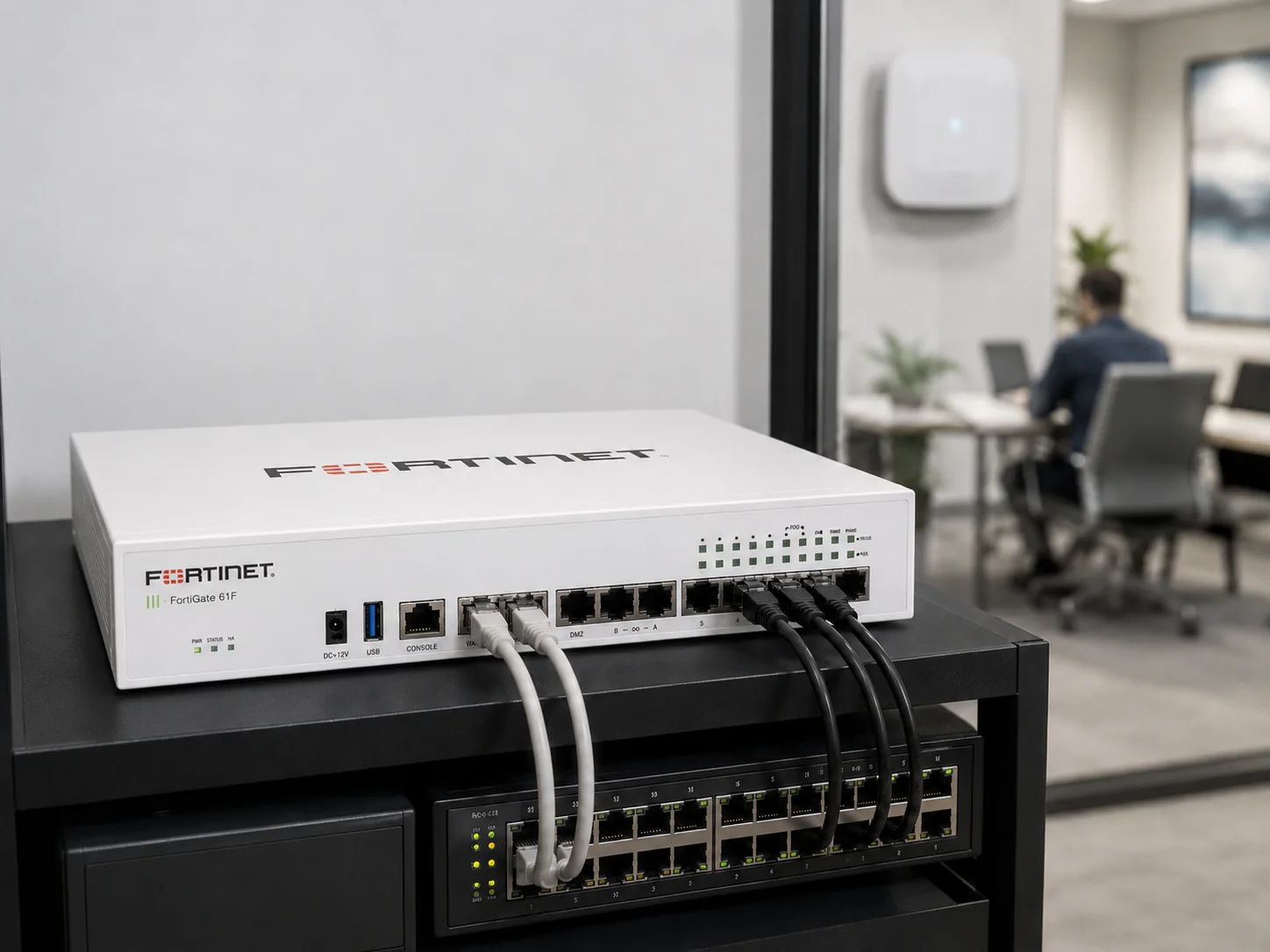 Fortinet FortiGate 61F（仅硬件） - 第 1 张图片