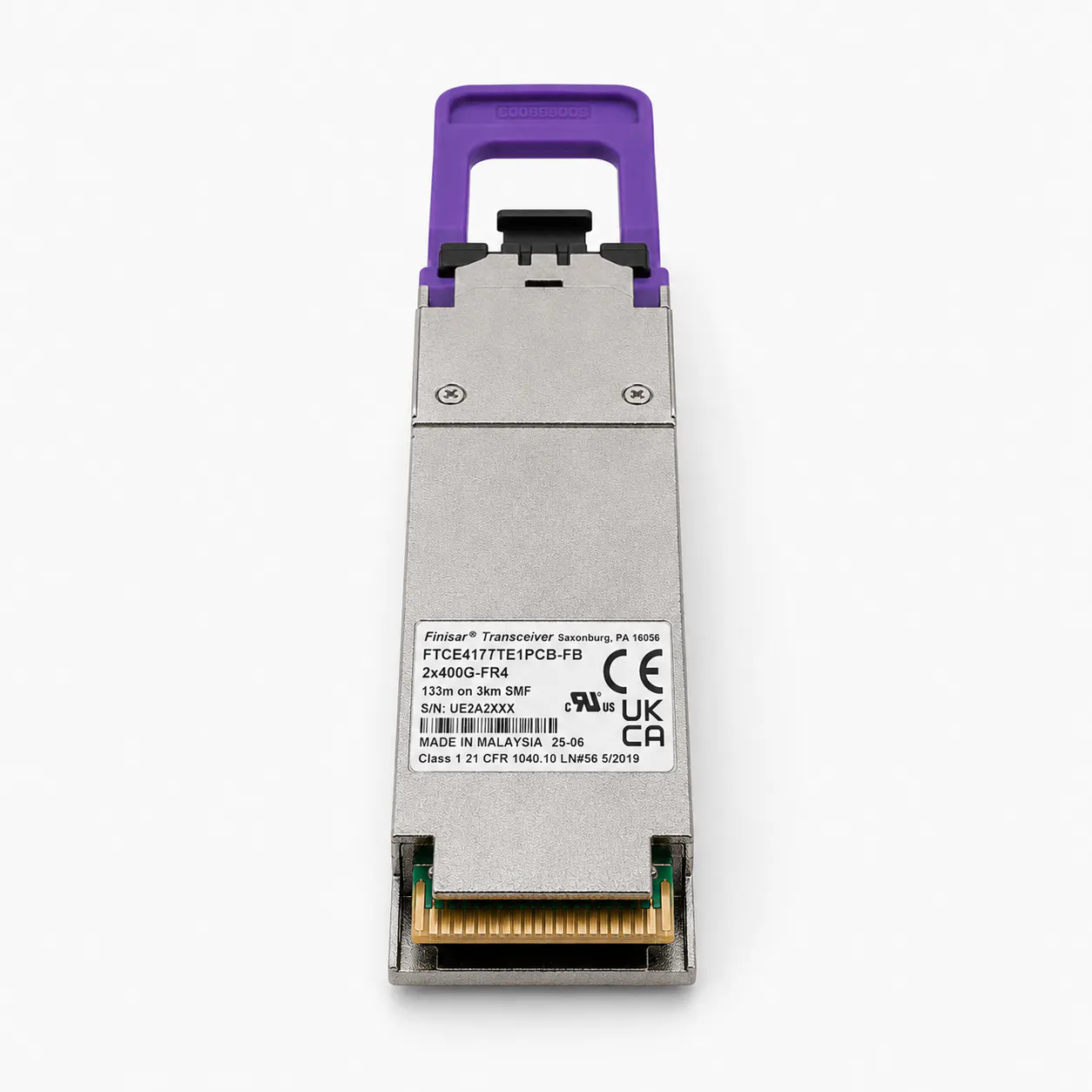 Finisar FTCE4717E1PCB-FB 800G OSFP 2xFR4 Optical Transceiver (Used) 缩略图 4