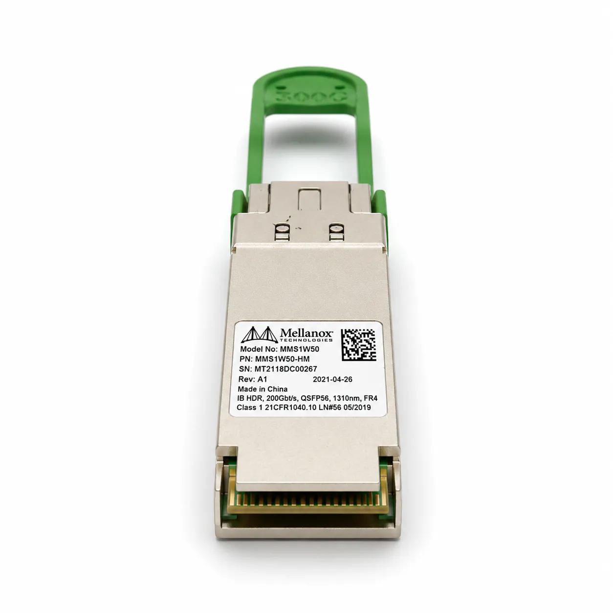 Mellanox MMS1W50-HM 200G QSFP56 FR4 / HDR Optical Transceiver (Used) 缩略图 4