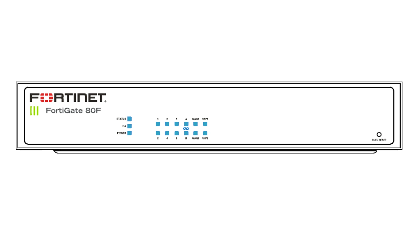 Fortinet FortiGate 81F（仅硬件） - 第 1 张图片