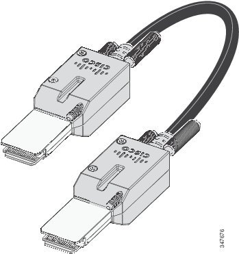 Cisco STACK-T2-1M-RF 1m Type 2 Stacking Cable