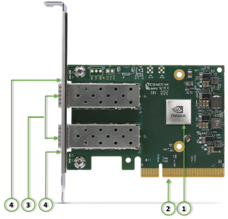 NVIDIA MCX631102AN-ADAT 25GbE Network Adapter - 第 1 张图片