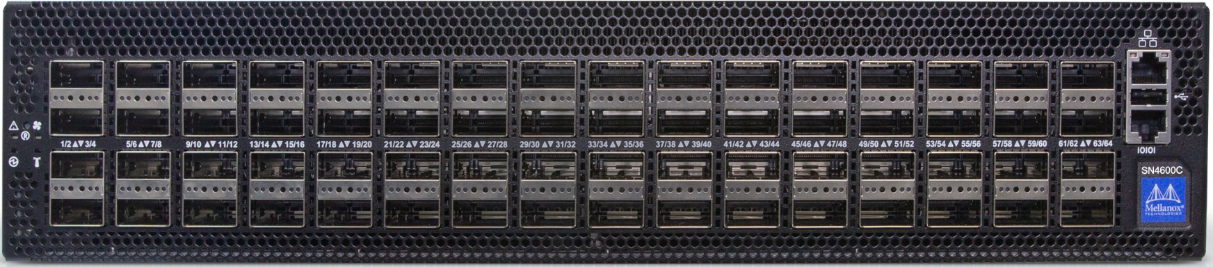 NVIDIA MSN4600-CS2RC 100GbE 2U Ethernet Switch