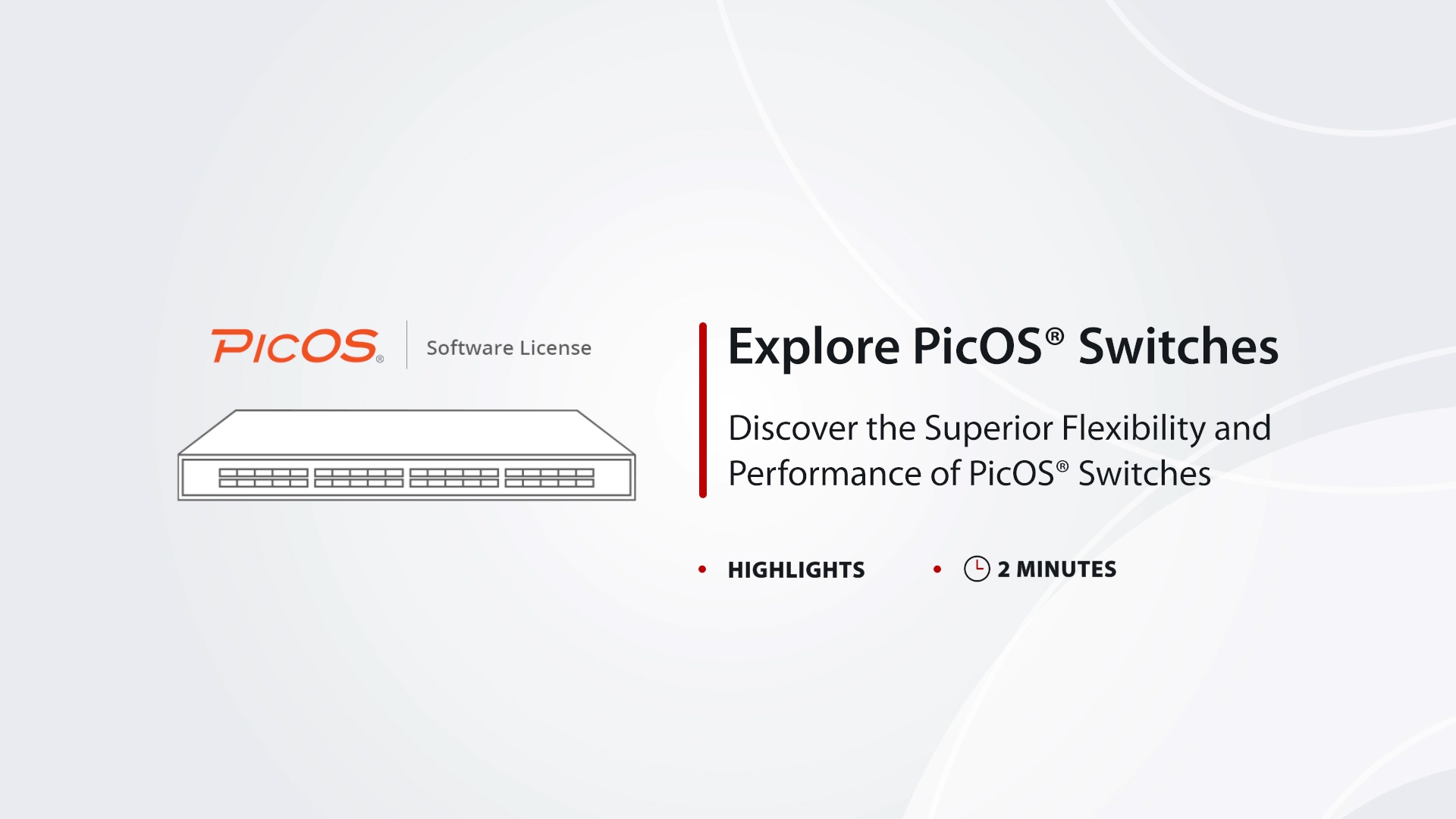 PicOS® 软件平台
